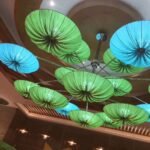 designer lotus lamp shade chandelier