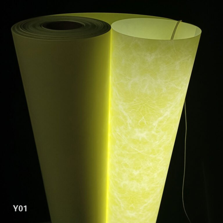 Pergamentgewebematerialien für Lampenschirme aus der Megafabrik China