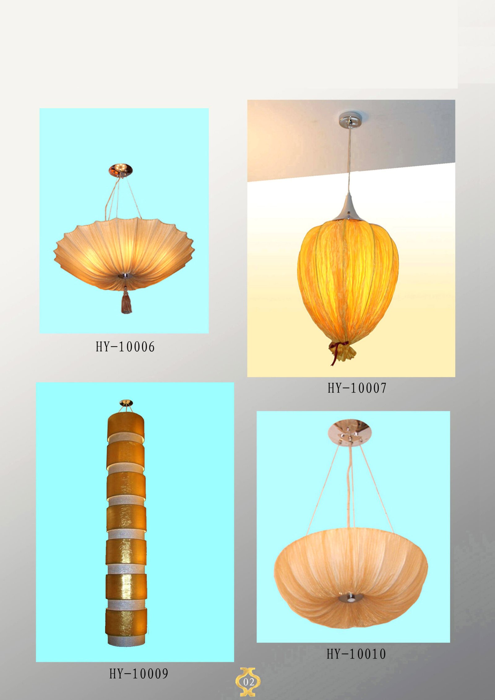 Aqua creation lighting China OEM lamp shades supplier