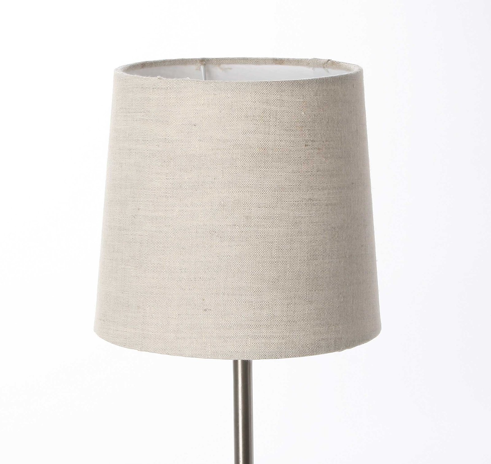 coolie fabric lamp shade in hard back style
