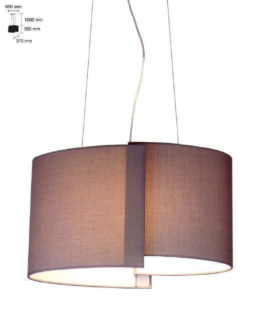 2C style fabric lamp shade for pendant light