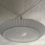 an updated design of pleated fabric lamp shade 2024 made in China lamp shade company MEGAFITTING